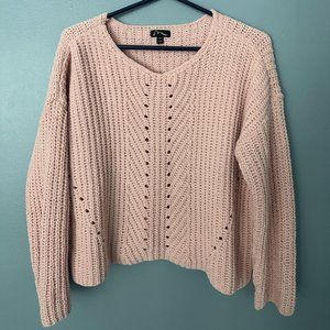 Girls Art Class Pink Sweater Never Worn Size 10 -12 (Large)